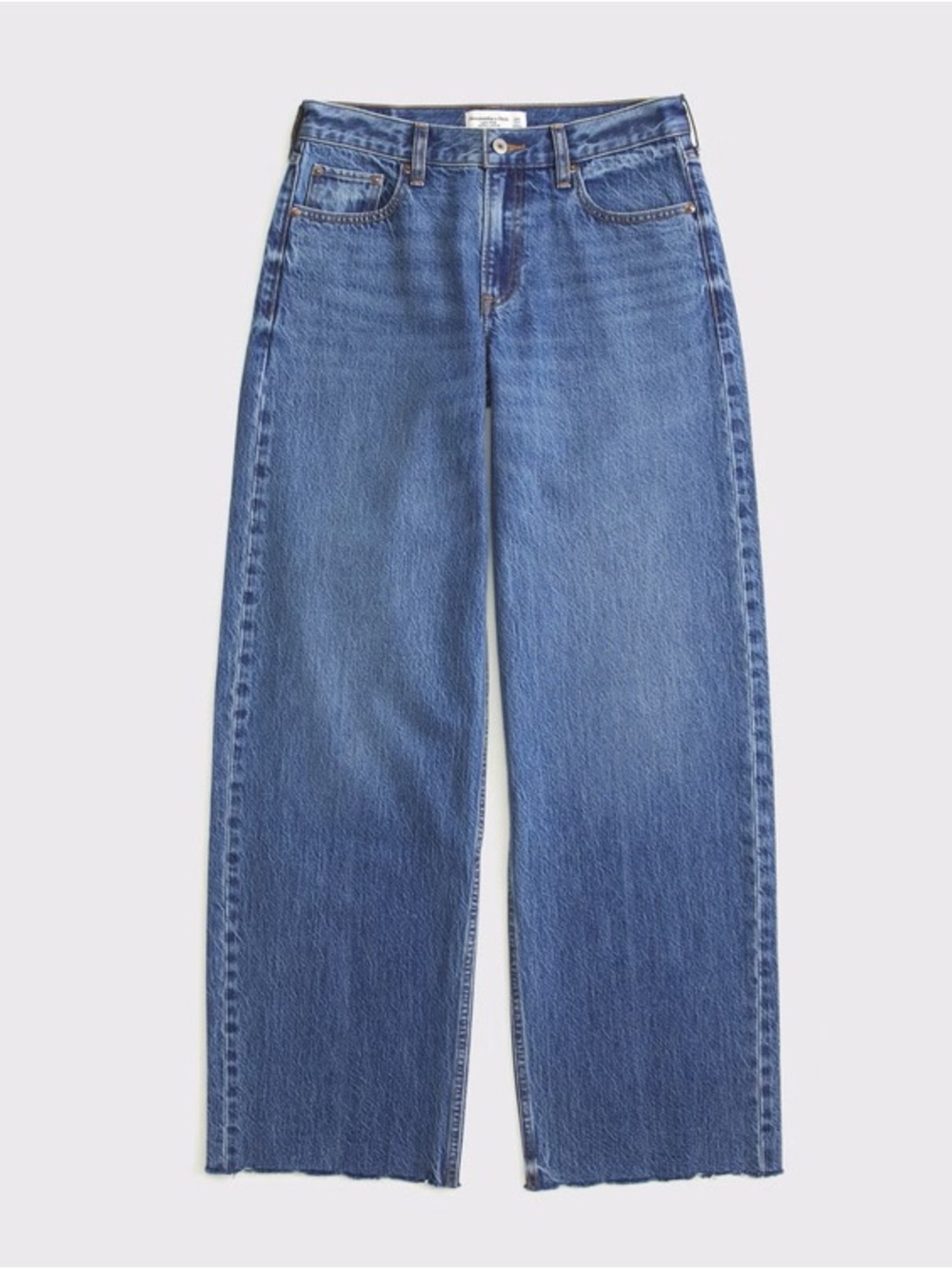 Abercrombie & Fitch Curve Love Low Rise Ultra Loose Jean